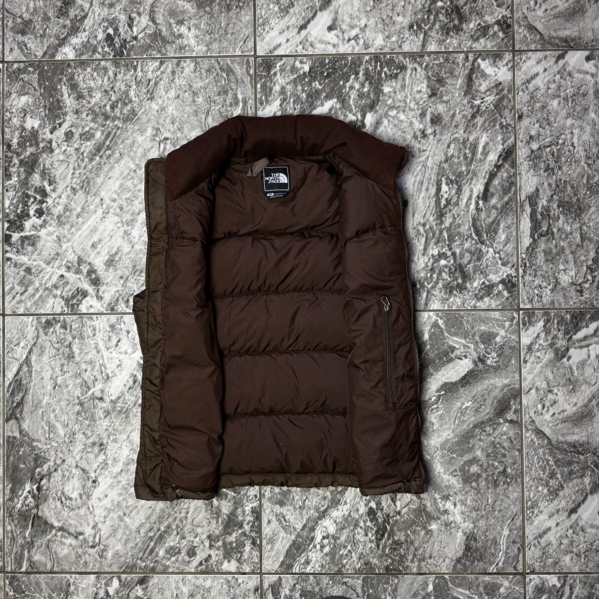 The North Face Vintage North Face Brown Retro 96 Nuptse Puffer Vest Jacket Size S / US 4 / IT 40 - 3 Thumbnail