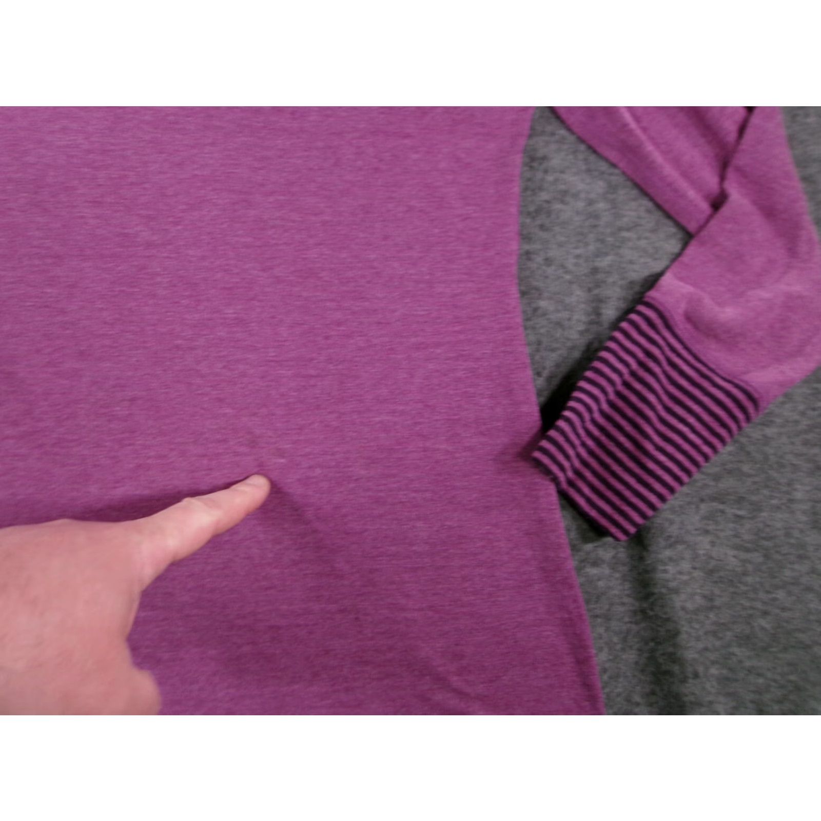 Eddie Bauer Eddie Bauer Hoodie Women Medium Purple Pullover Casual Outdoors Tunic Sweatshirt Size M / US 6-8 / IT 42-44 - 4 Thumbnail