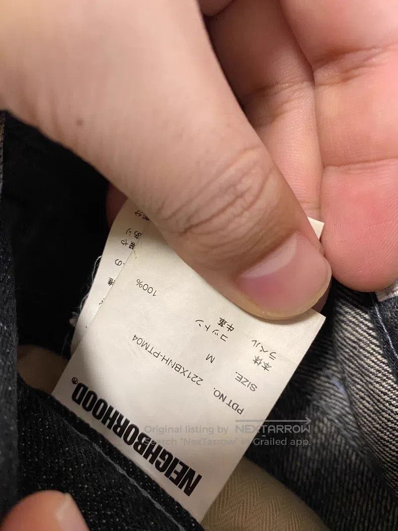 Neighborhood Neighborhood size M Black Washed Denim Jeans Size US 27 - 4 Thumbnail
