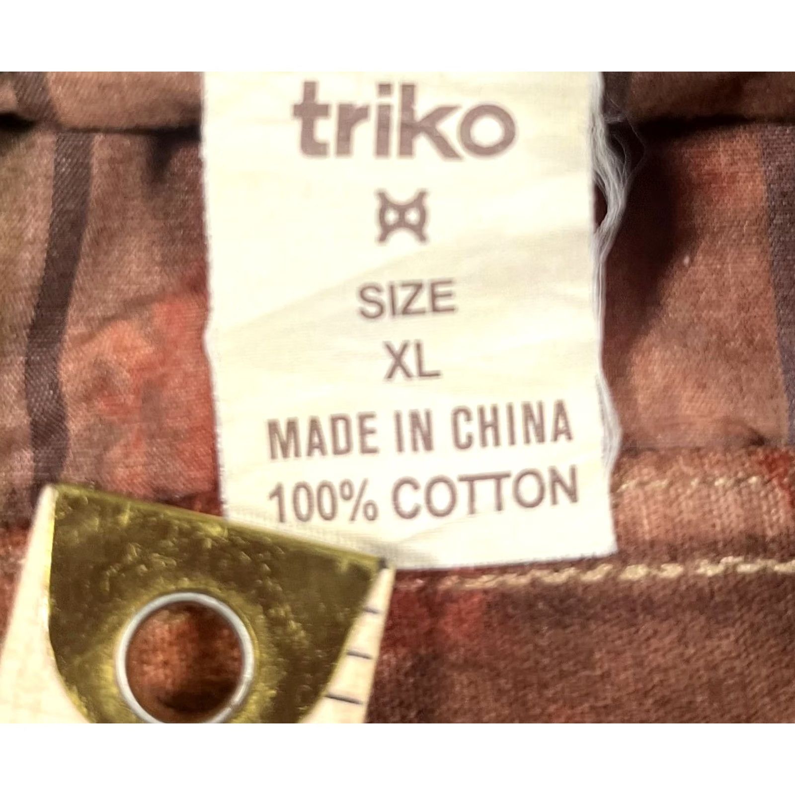 Vintage Triko Jacket Mens XL Brown Corduroy Western Military Embroidered Back Eagle Size US XL / EU 56 / 4 - 3 Thumbnail