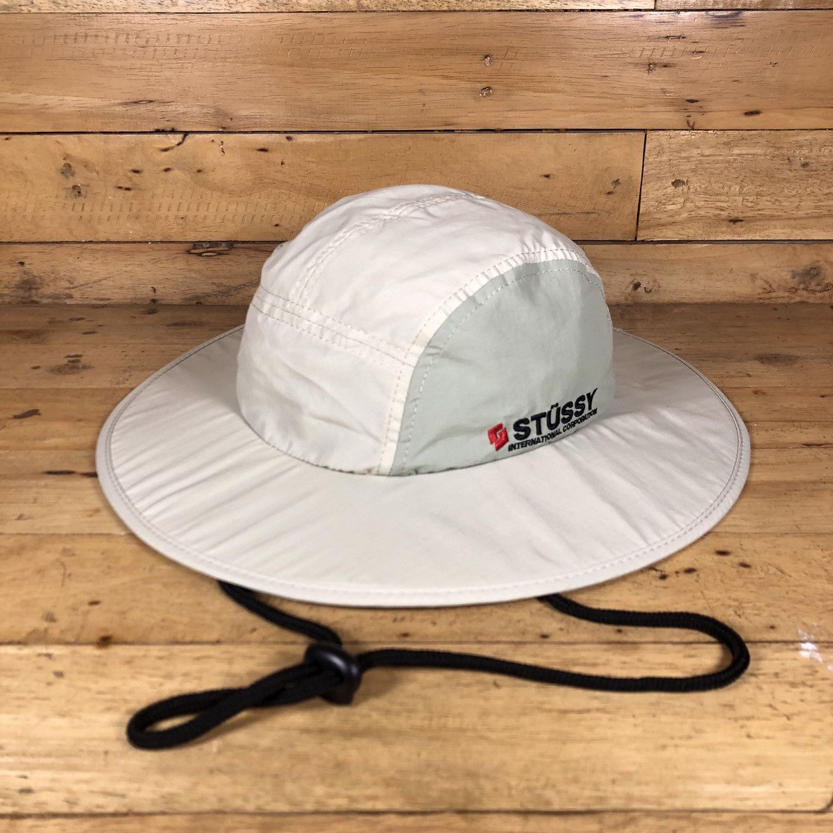 Stussy × Vintage Stussy Elm Water Sombrero Bucket Size ONE SIZE - 1 Thumbnail