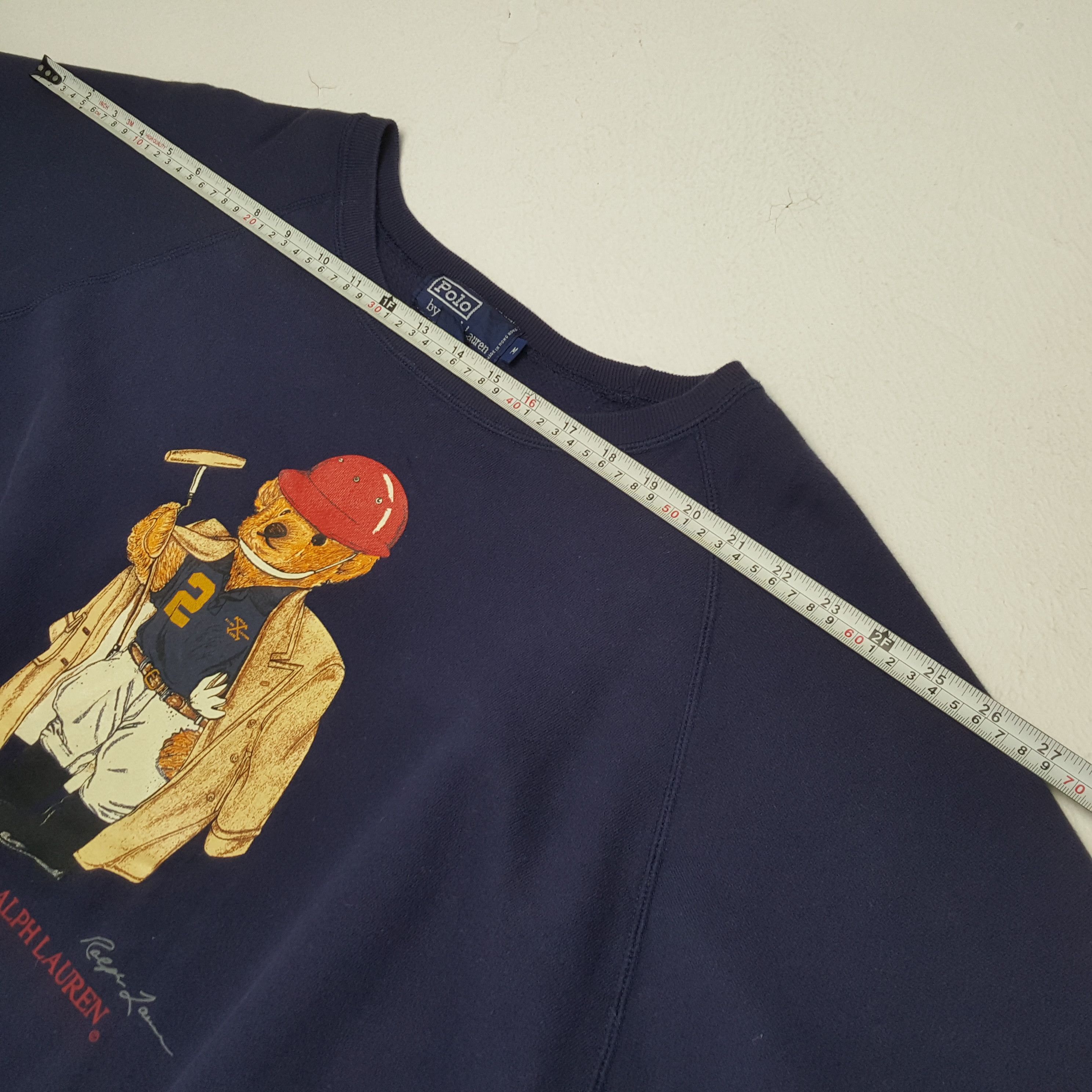 Polo Ralph Lauren × Vintage Vintage POLO BEAR by RALPH LAUREN Brand Style Sweatshirts Size US XXL / EU 58 / 5 - 4 Thumbnail