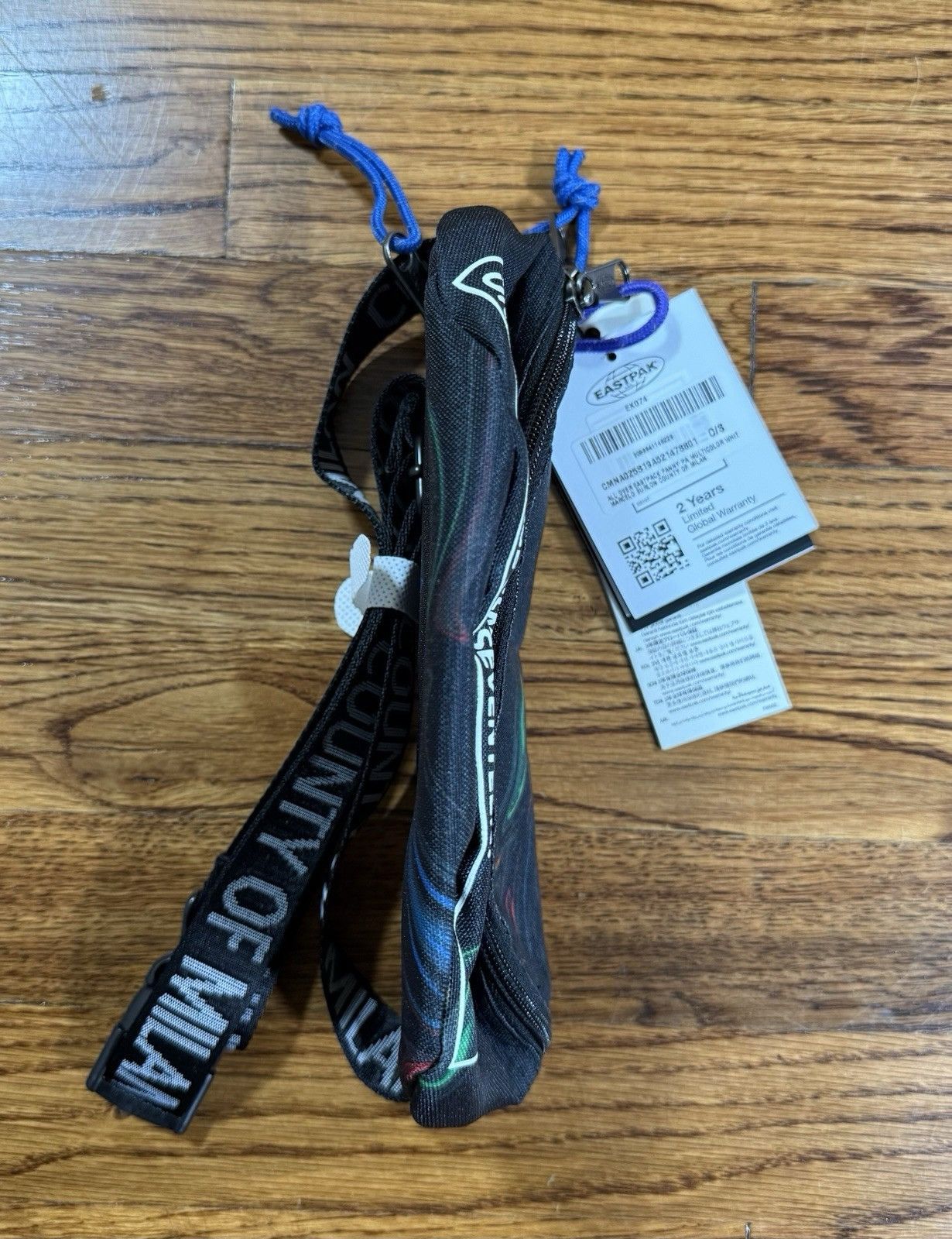 Marcelo Burlon Marcelo Burlon Eastpak Edition Glitch Waist Bag Black NWT Size ONE SIZE - 12 Thumbnail