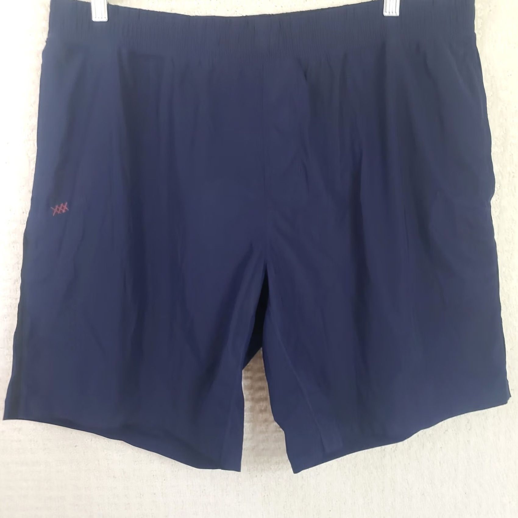 Rhone Rhone Athletic Running Shorts Men's 2XL Blue Drawstring Pockets 9in Inseam Stretch New Size US 39 - 2 Thumbnail