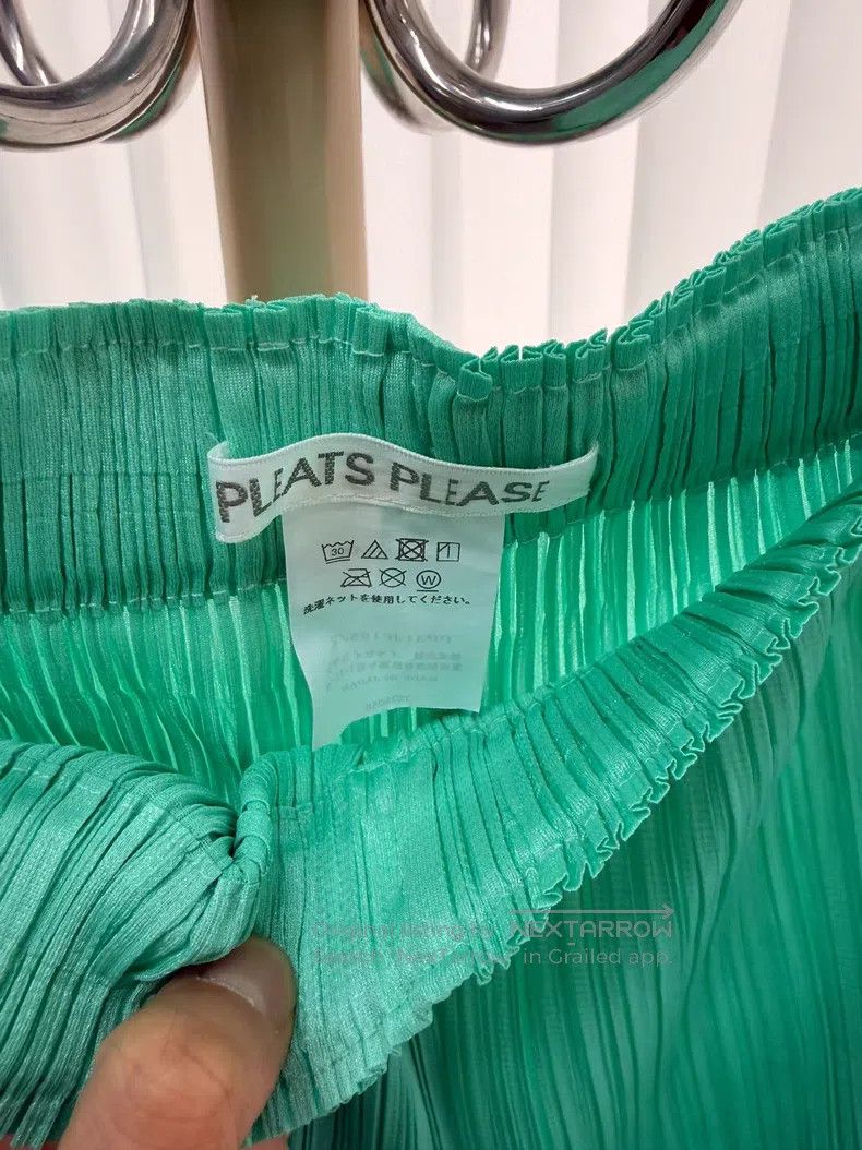 Issey Miyake Issey Miyake Mint Green Coat Size S / US 4 / IT 40 - 6 Thumbnail