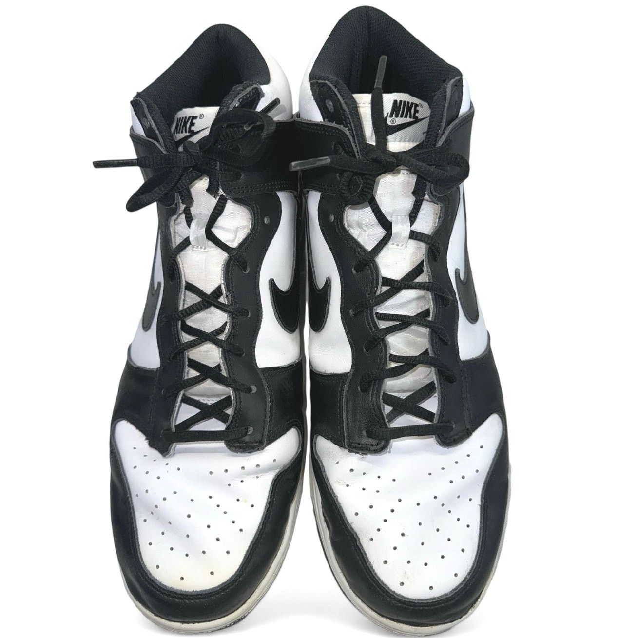 Nike Nike “Panda” Black White Leather Basketball Shoes men sz 13 Size US 13 / EU 46 - 3 Thumbnail