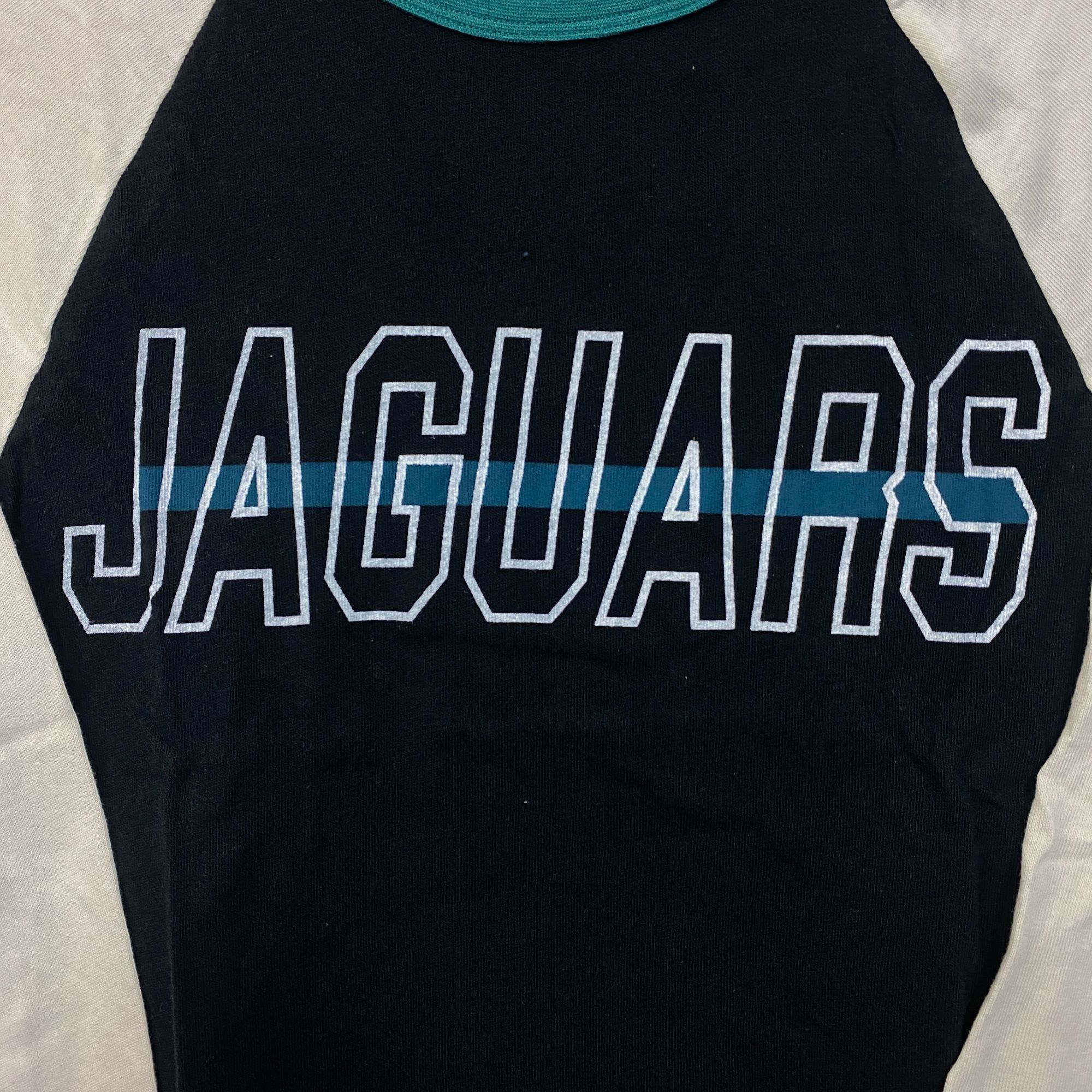 Junk Food Junk Food NFL Jacksonville Jaguars 3/4 Long Sleeve Raglan T- Size US XS / EU 42 / 0 - 2 Thumbnail