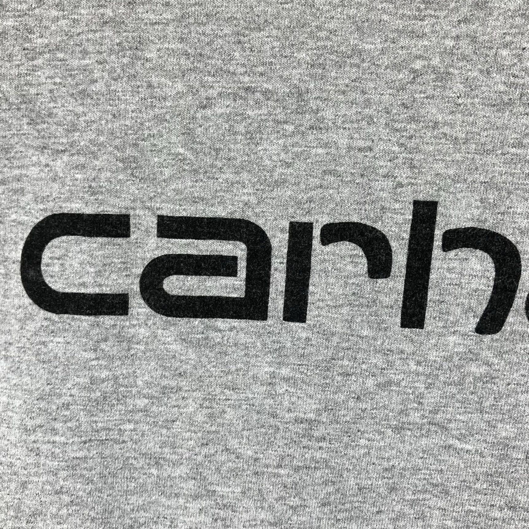 Carhartt VINTAGE Carhartt Mens Gray 2XL Carhartt Spell Out Short Sleeve T-Shirt Original Fit Size US XXL / EU 58 / 5 - 6 Thumbnail