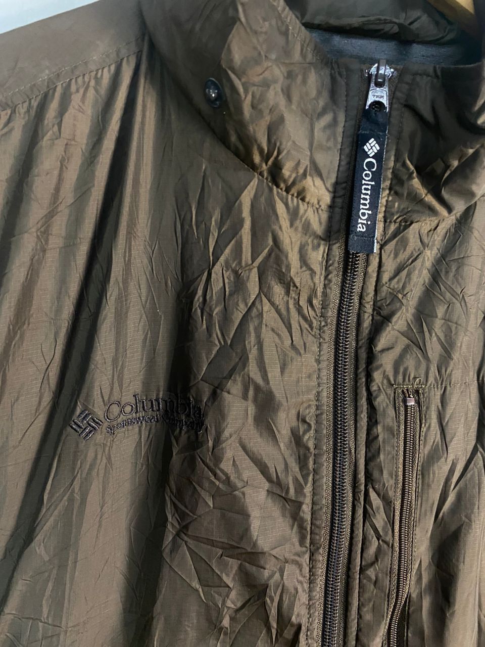 Columbia Colombia windbreaker jacket hidden hoodie Size US L / EU 52-54 / 3 - 3 Thumbnail