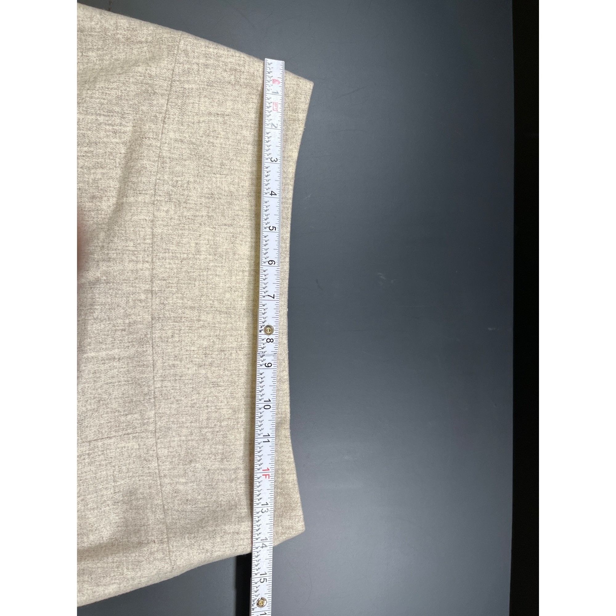Banana Republic Banana Republic SKU 7733 Womens Beige Pencil Skirt Size 2 Size 26" / US 2 / IT 38 - 3 Thumbnail