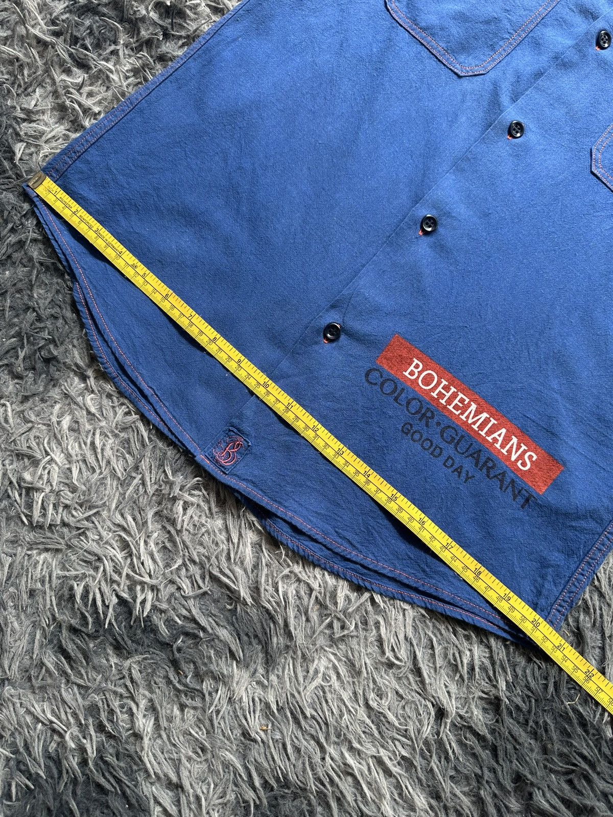 Hysteric Glamour Bohemians '' Bogey '' shirt double pocket Size US M / EU 48-50 / 2 - 20 Thumbnail