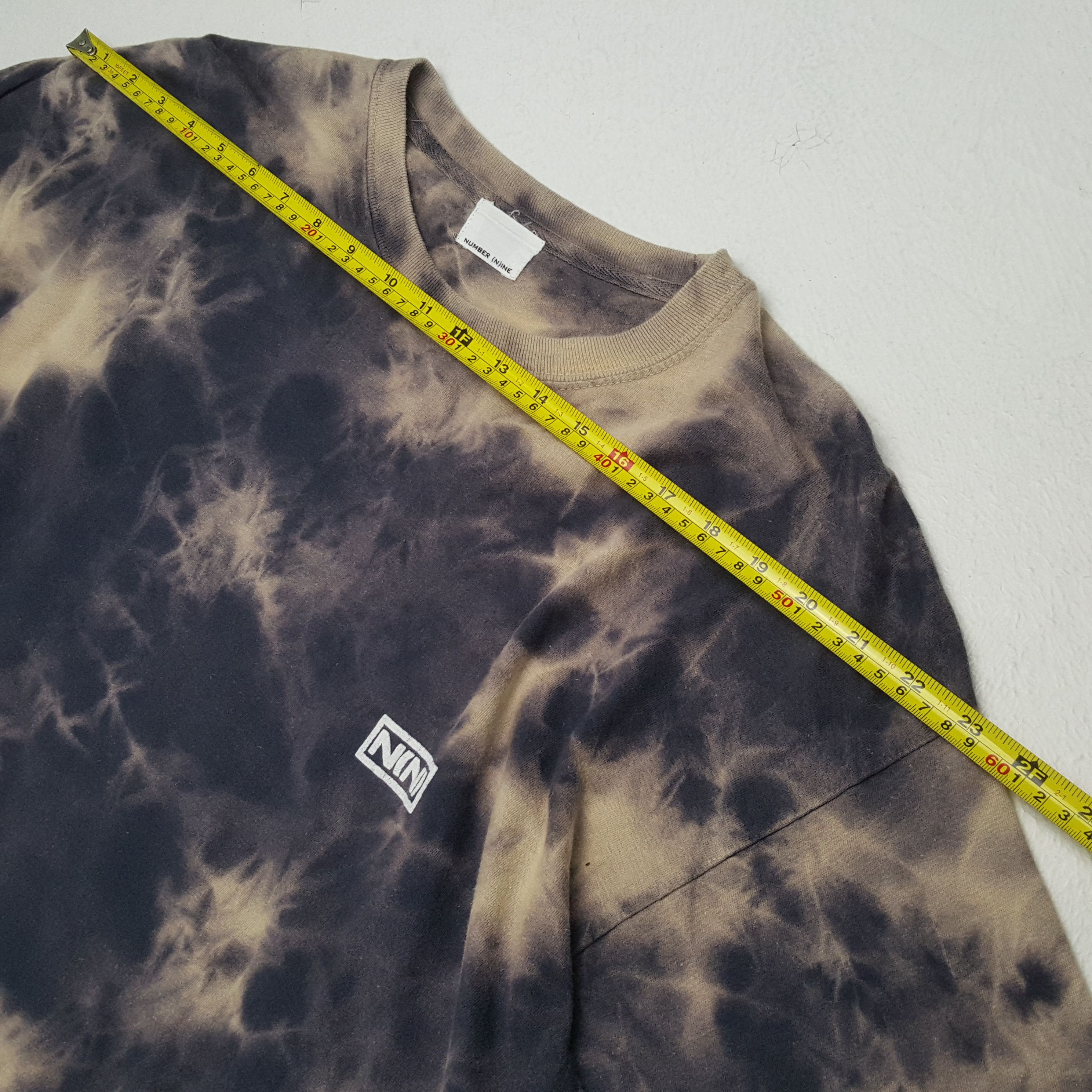 Japanese Brand NUMBER (N)INE Japanese Brand Designer Tshirt Rare Style Size US XL / EU 56 / 4 - 4 Thumbnail