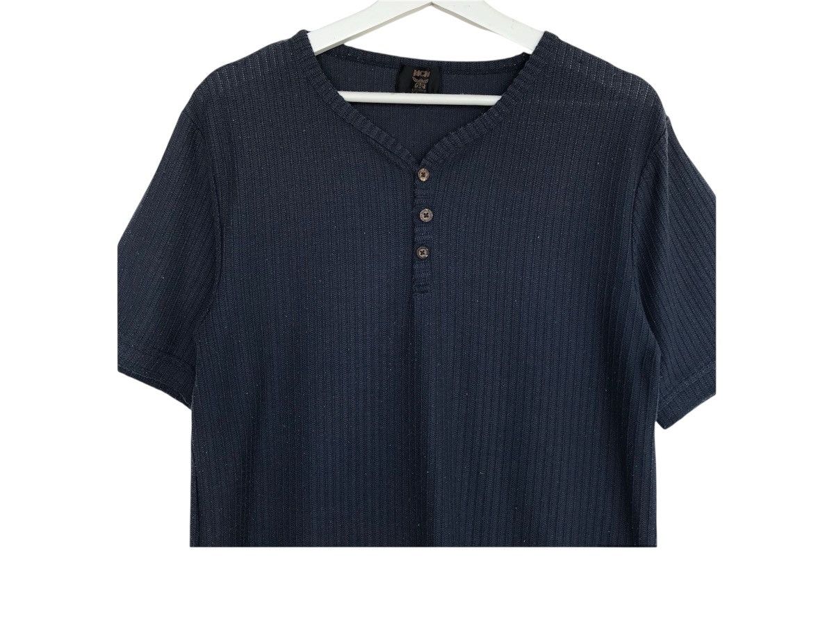 MCM MCM legere button up henley crewneck short sleeve Size US M / EU 48-50 / 2 - 2 Thumbnail
