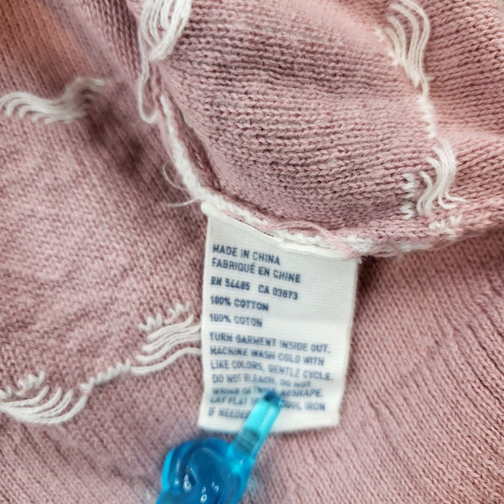 American Eagle Outfitters American Eagle Womens Pink White Striped Crew Neck Knit Sweater Small Size S / US 4 / IT 40 - 6 Thumbnail