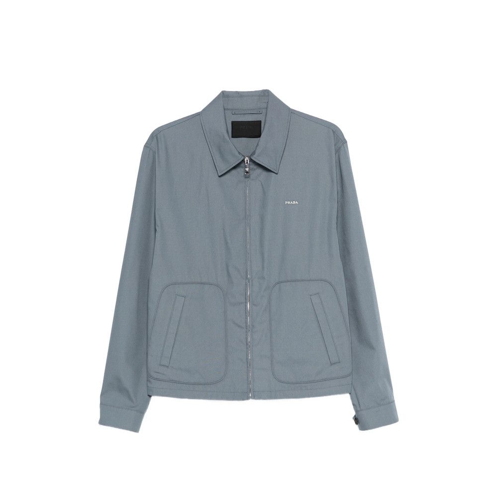 Prada Prada GREY Jackets - Shirt Jackets Size US M / EU 48-50 / 2 - 1 Thumbnail