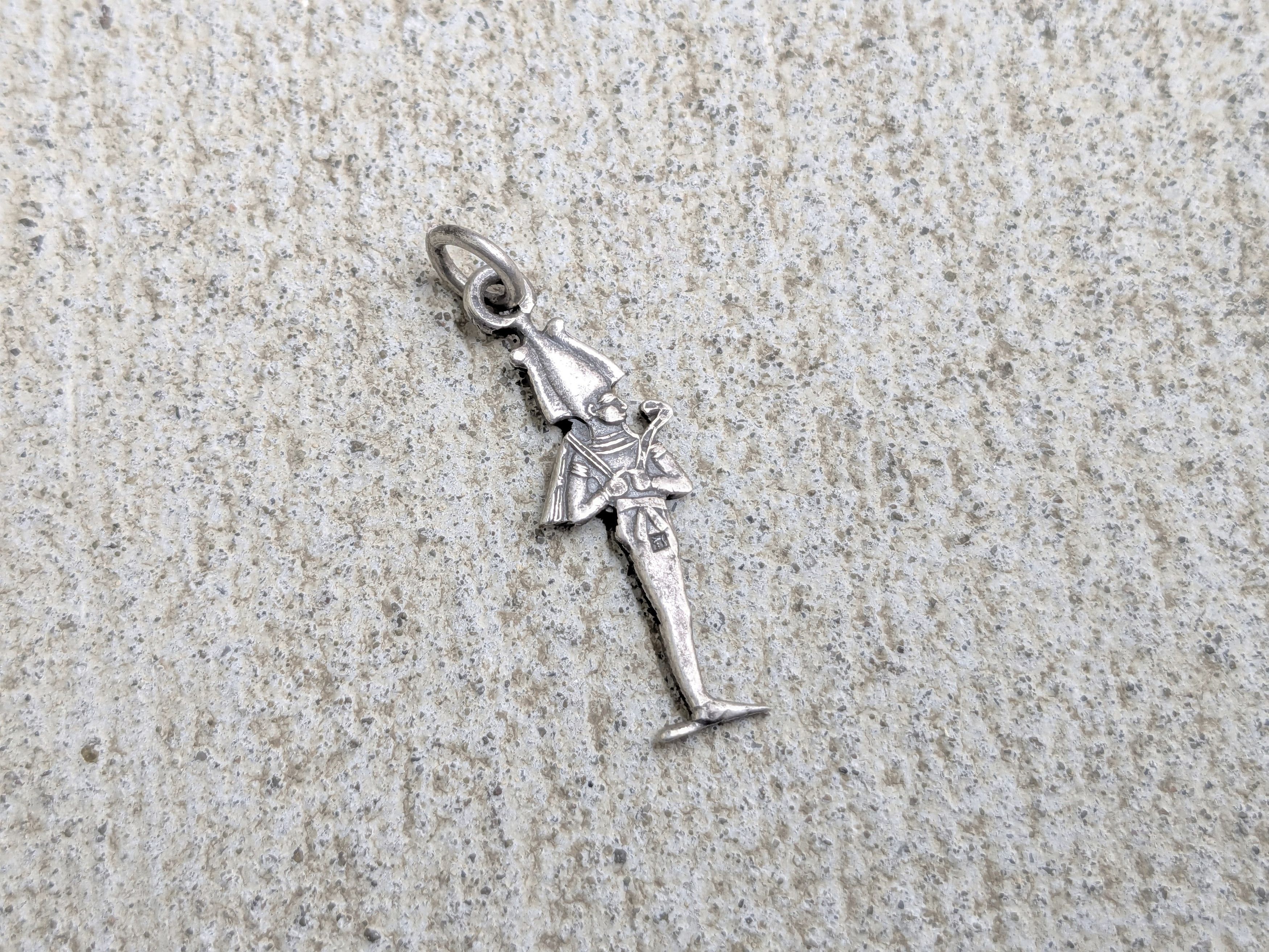 Jewelry × Vintage Vintage Sterling Silver Pendant Osiris Ancient Egypt Kemet Size ONE SIZE - 2 Thumbnail
