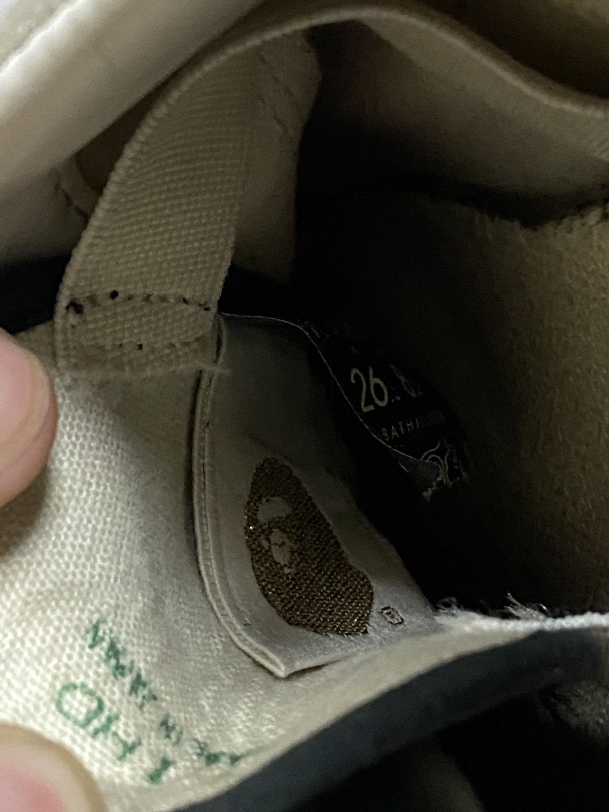 Bape Bape Leather Low Apesta Sneakers baby milo Size US 8.5 / EU 41-42 - 9 Thumbnail
