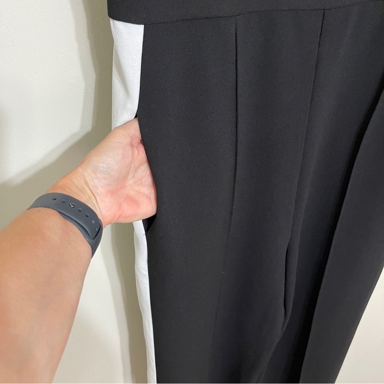 Donna Morgan Donna Morgan Sleeveless Jumpsuit Black Size 12 Size 34" / US 12 / IT 48 - 6 Thumbnail