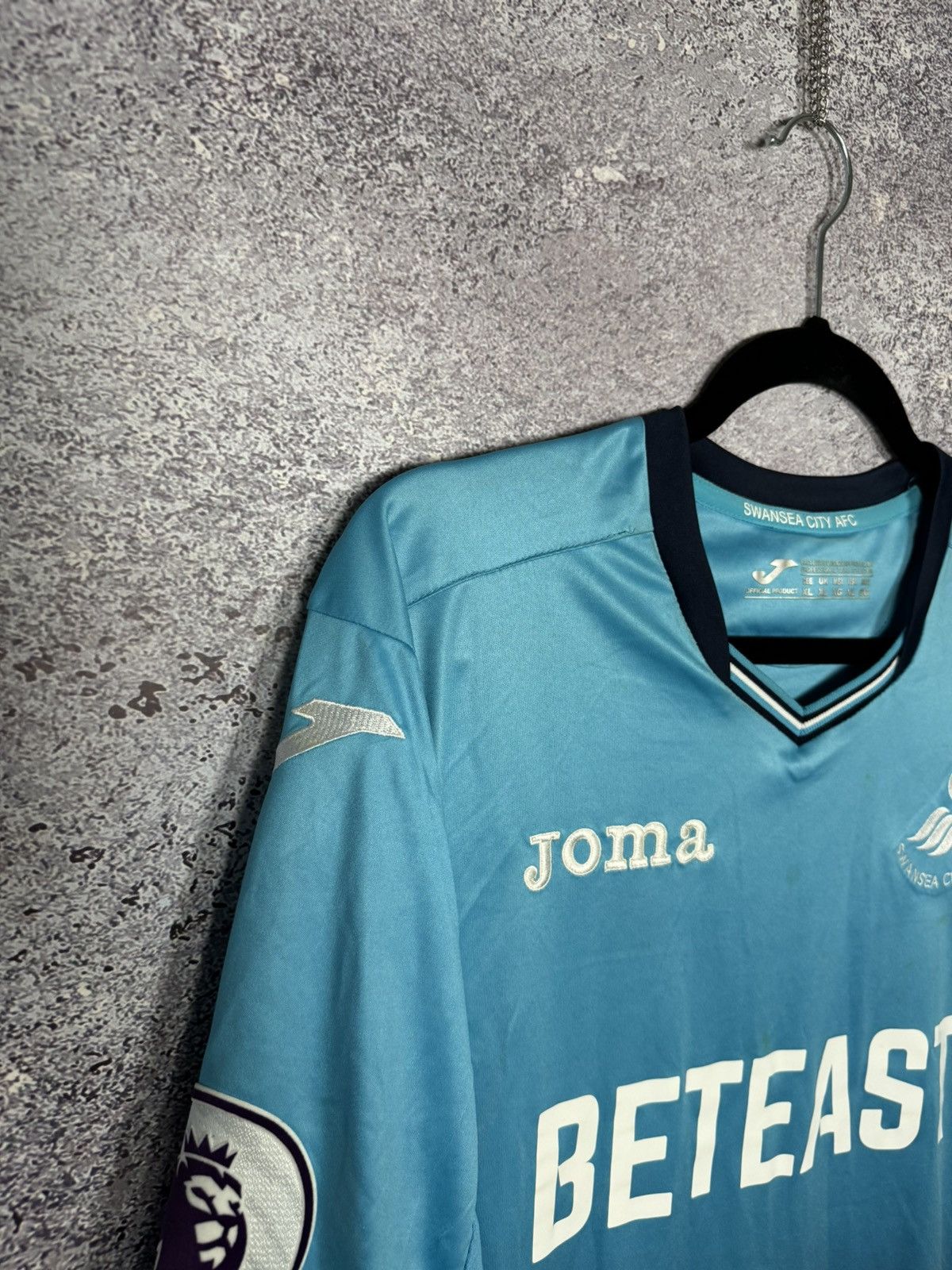 Joma × Vintage Vintage Swansea City 2016/17 Joma Away Soccer Jersey Size US XL / EU 56 / 4 - 6 Thumbnail