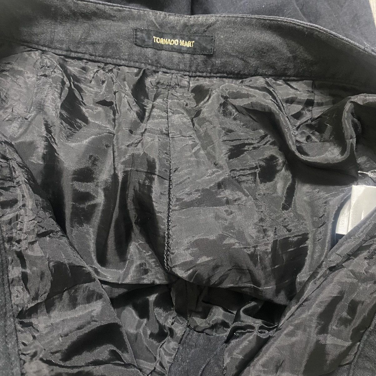 Tornado Mart Vintage Tornado Mart Flare Pants Linen Size 29" - 16 Thumbnail