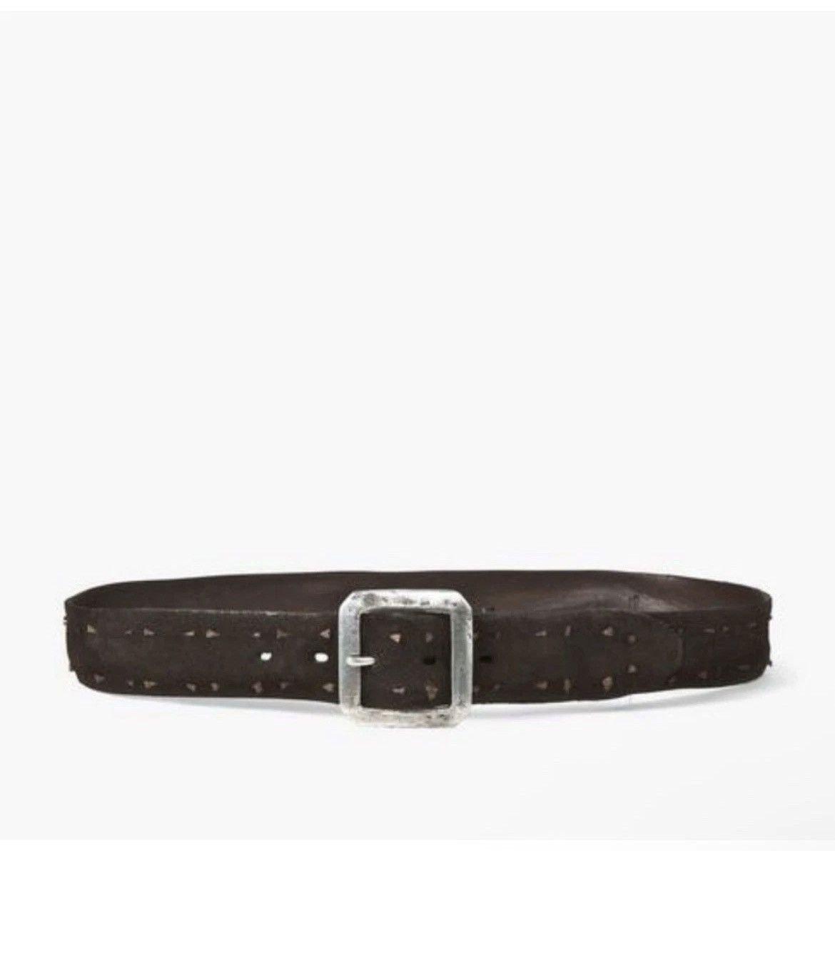 John Varvatos Suede Knotted Belt 36 Size 36 - 2 Thumbnail