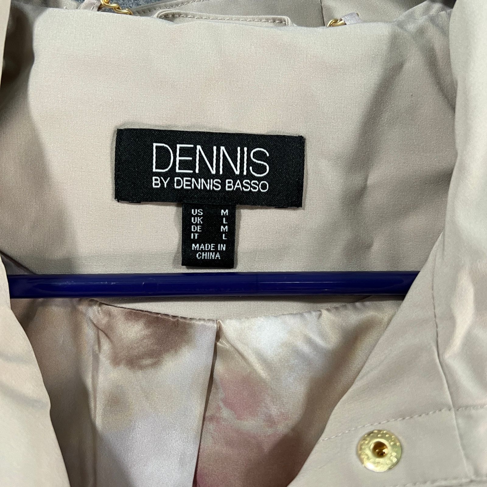 Other Dennis Basso Jacket Size Medium Water Resistant Hooded Size M / US 6-8 / IT 42-44 - 4 Thumbnail