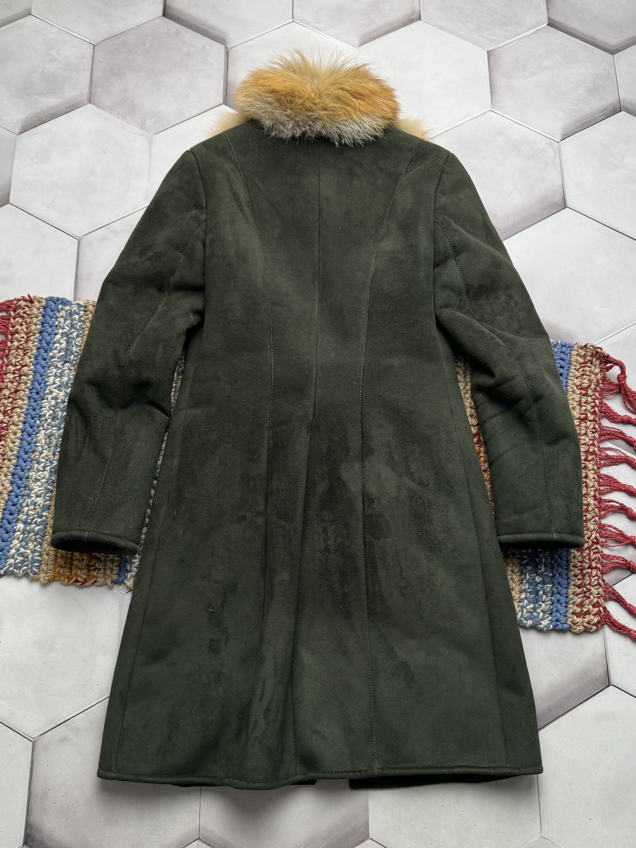 Vintage Vintage Faux Sheepskin Coat With Real Fur Details (E4) Size S / US 4 / IT 40 - 9 Thumbnail