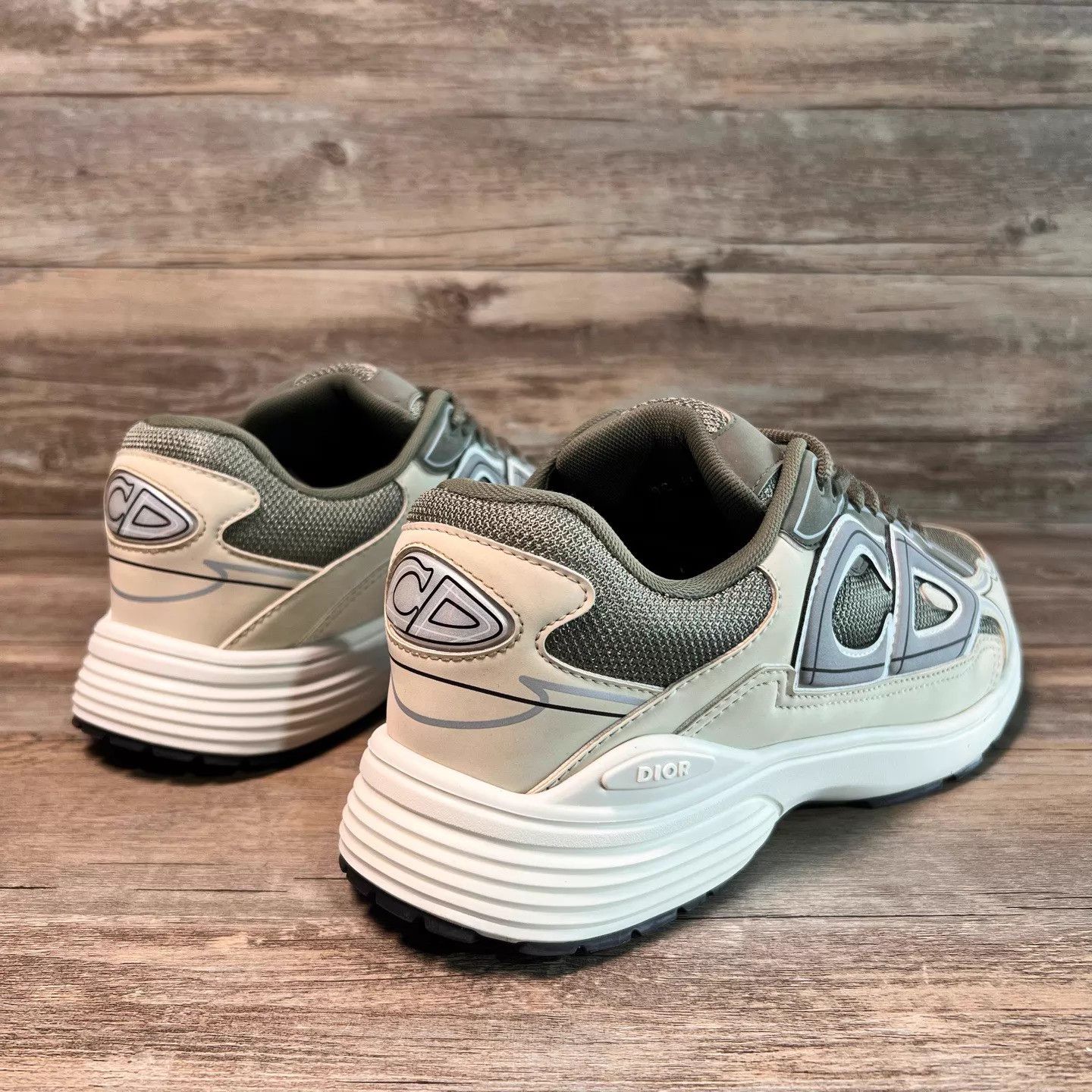 Dior Dior B30 sneakers gray-green olive green 43 Size US 10 / EU 43 - 3 Thumbnail