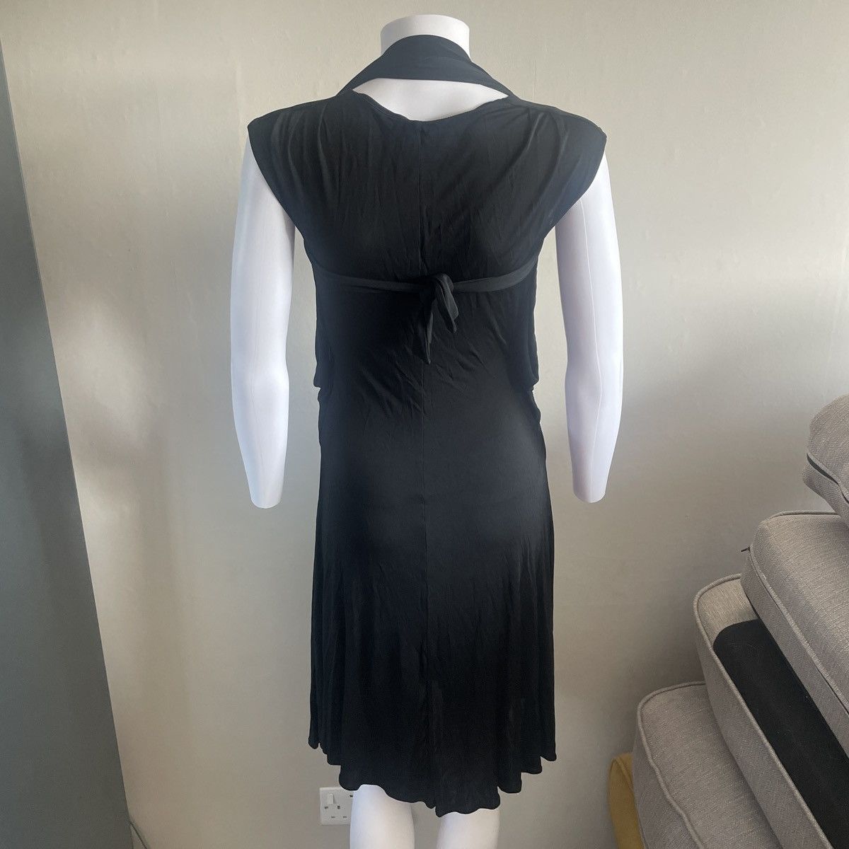 Roberto Cavalli Roberto Cavalli Mainline FW06 Black Gown Dress Size S / US 4 / IT 40 - 3 Thumbnail