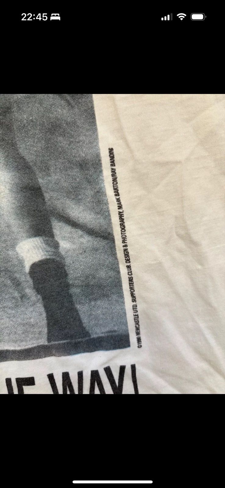 Vintage RARE 1990 New Castle UTD supporters club single stitch L Size US L / EU 52-54 / 3 - 6 Thumbnail