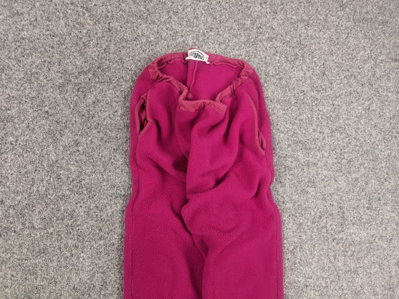 Missoni Vintage 90's Missoni Sport Italy Pink Fleece Trouser Pants Size 32" / US 10 / IT 46 - 4 Thumbnail