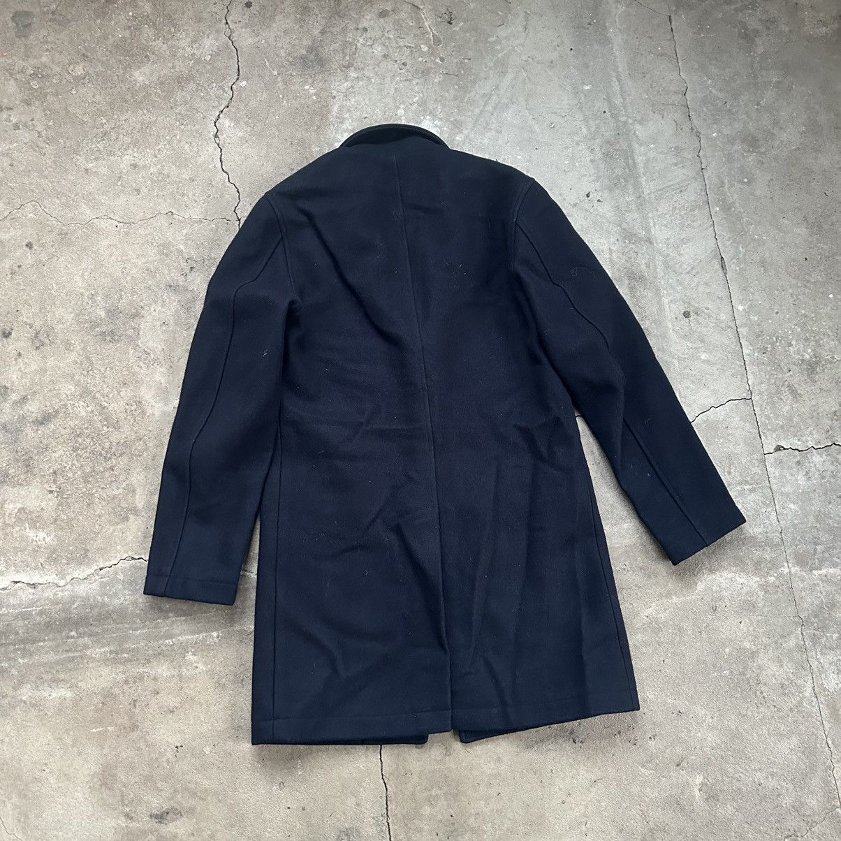 Our Legacy Han København Single Breasted blankers Coat - Navy Size US M / EU 48-50 / 2 - 6 Thumbnail