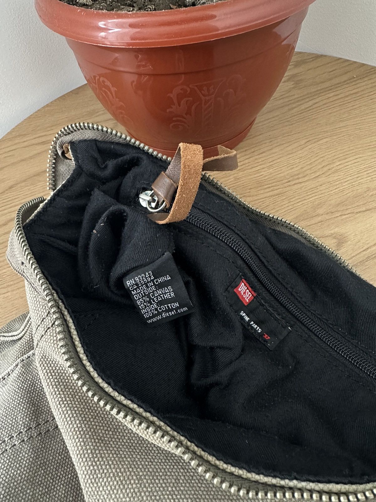 Diesel Vintage Diesel Avant-Garde Beige Tactical Shoulders Bag Size ONE SIZE - 12 Thumbnail