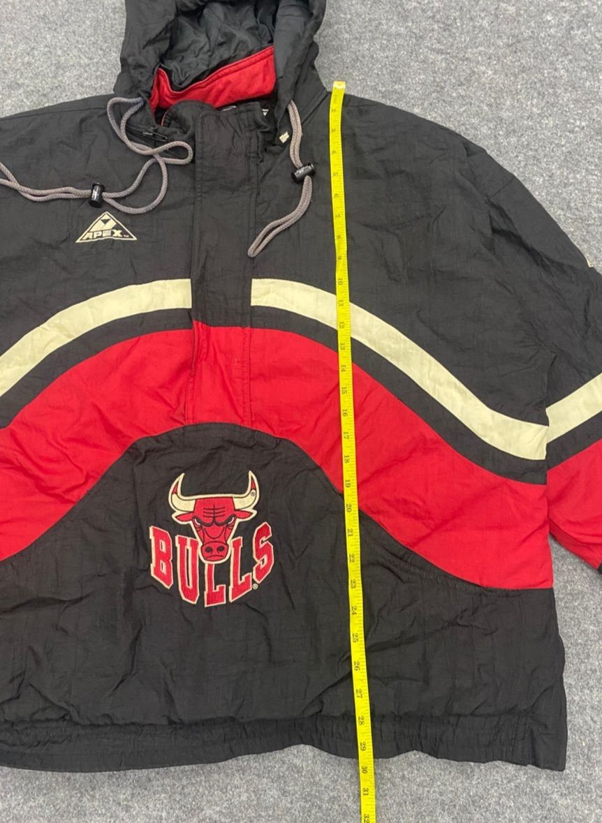 Apex One Vintage Apex One Chicago Bulls Half Zipper Jacket Size US XXL / EU 58 / 5 - 4 Thumbnail