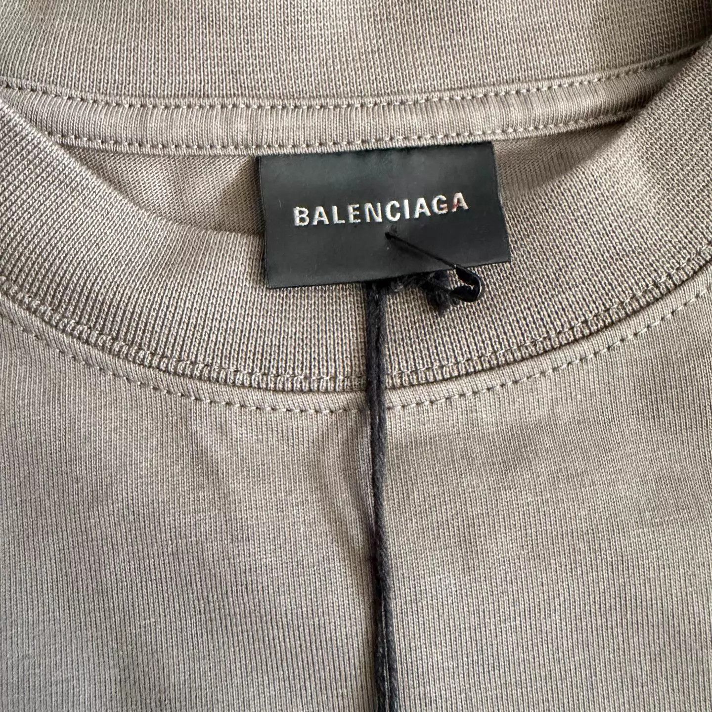 Balenciaga Balenciaga Tape Olive Coke Tee XXS (Bust 110, Length 76) Size US XXS / EU 40 - 3 Thumbnail