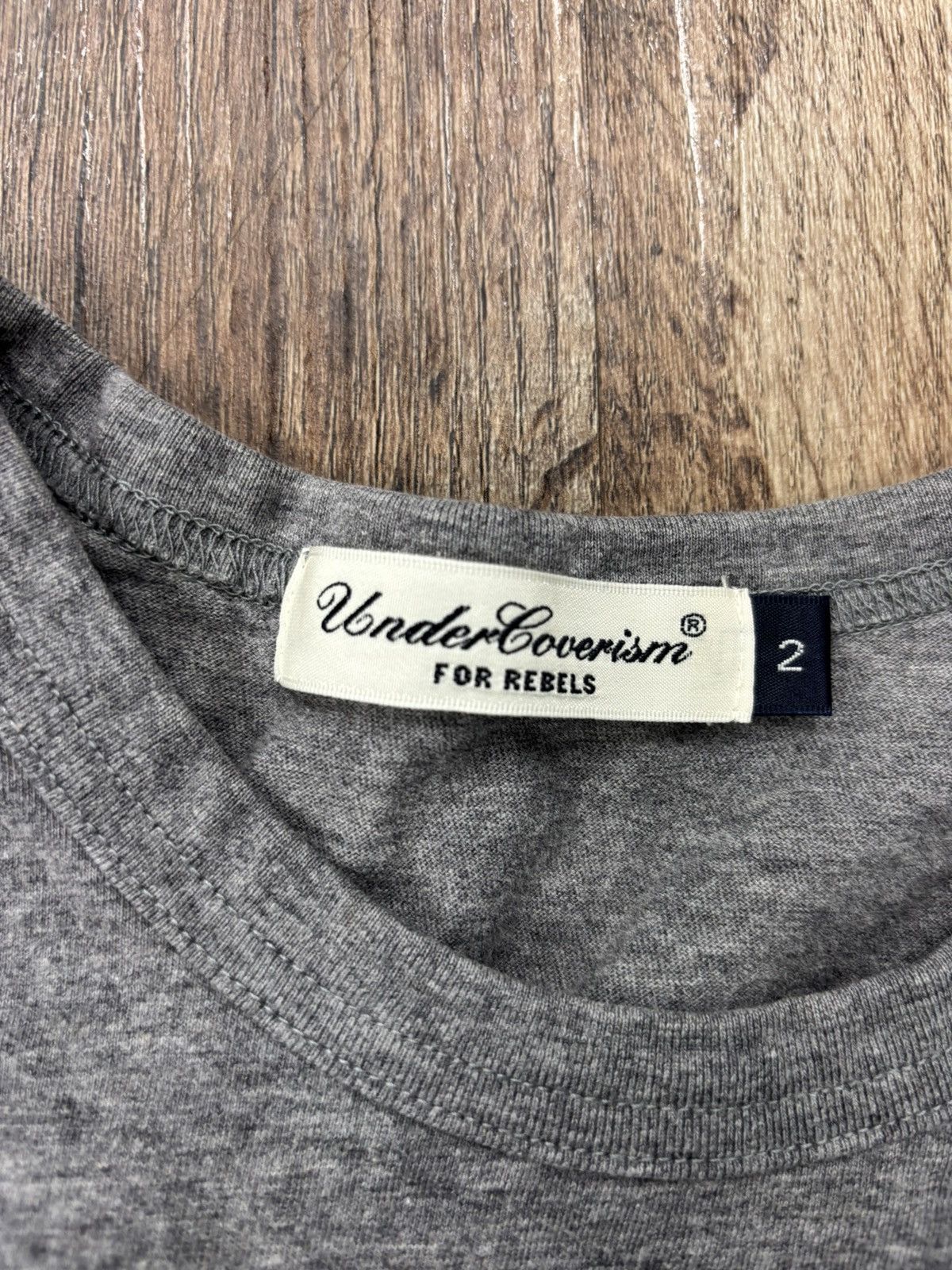 Undercover Undercover “Refuse You” Heather Grey Tee Size US M / EU 48-50 / 2 - 2 Thumbnail