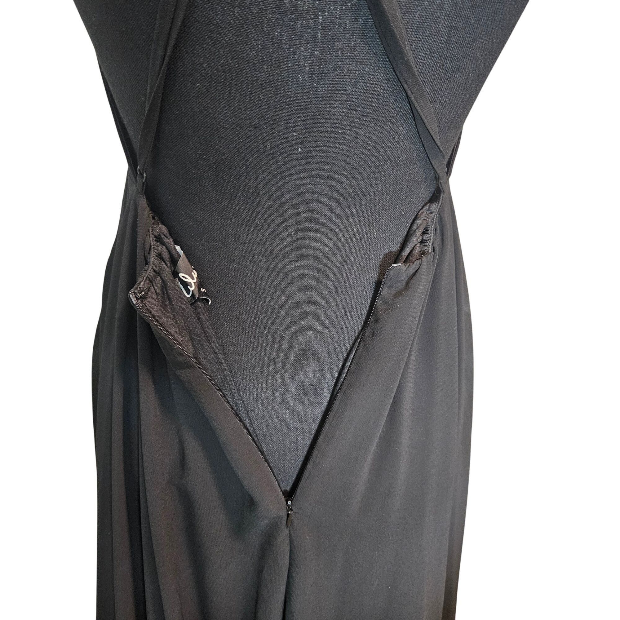 Lulus Lulus Women’s Black Halter Maxi Dress Small Old Money Elegan Size S / US 4 / IT 40 - 5 Thumbnail