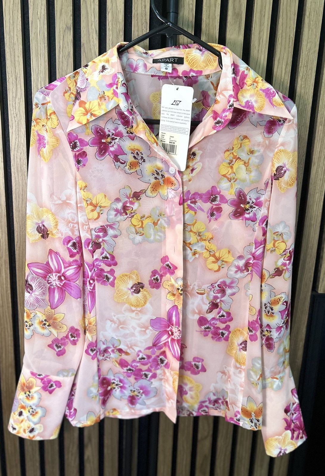 Other 🌸✨ Floral Button-Up Blouse ✨🌸 Size S / US 4 / IT 40 - 1 Thumbnail