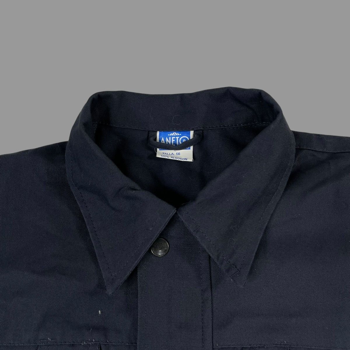 Vintage Vintage 90s cotton mole skin euro work jacket Size US L / EU 52-54 / 3 - 5 Thumbnail
