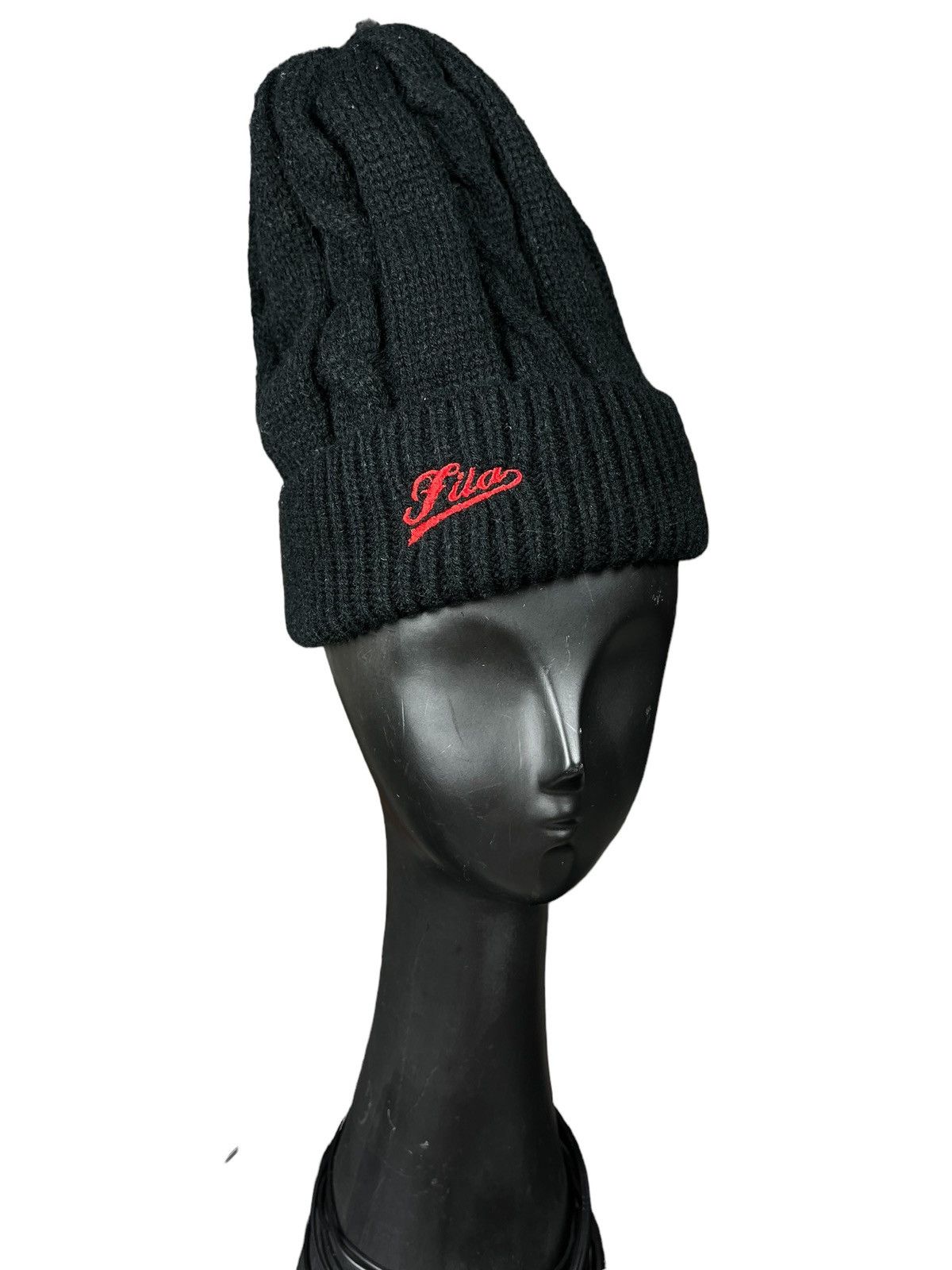 Fila Fila Golf Black Beanie Size ONE SIZE - 1 Thumbnail