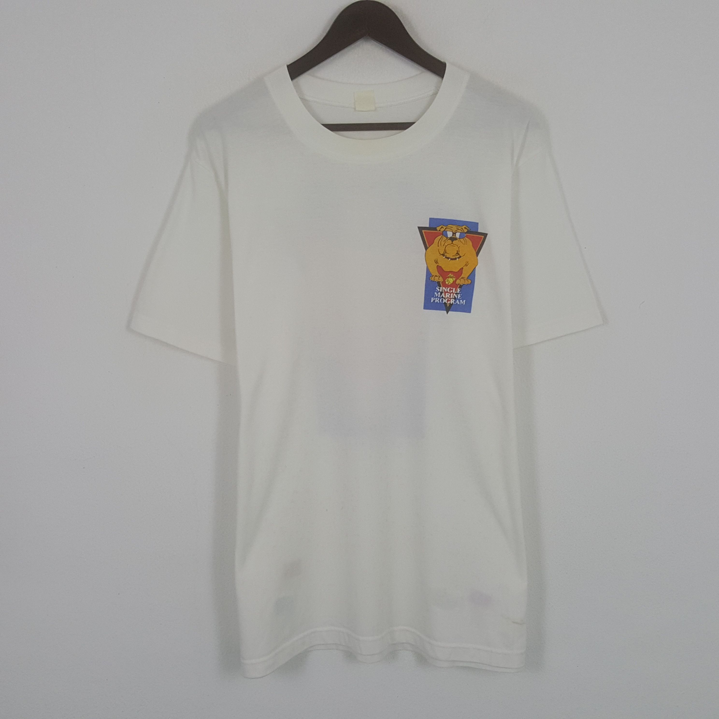 Vintage Vintage Single Marine Program Tshirt Size US XL / EU 56 / 4 - 3 Thumbnail