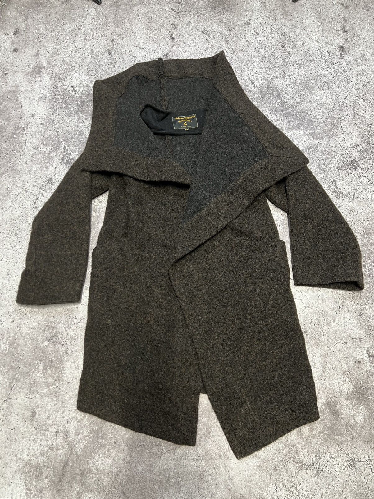 Vivienne Westwood Vivienne Westwood Asymmetric Wool Coat Poncho Jacket Size M / US 6-8 / IT 42-44 - 2 Thumbnail