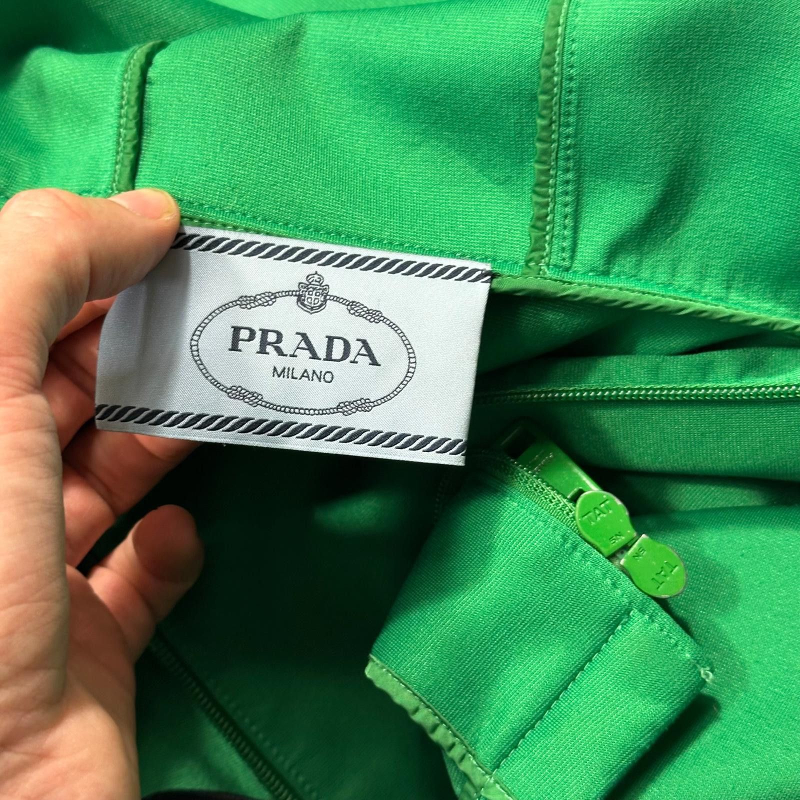 Prada Prada 2018 Rubber Race Logo Technical Parka Jacket - XS (M) Size US M / EU 48-50 / 2 - 7 Thumbnail