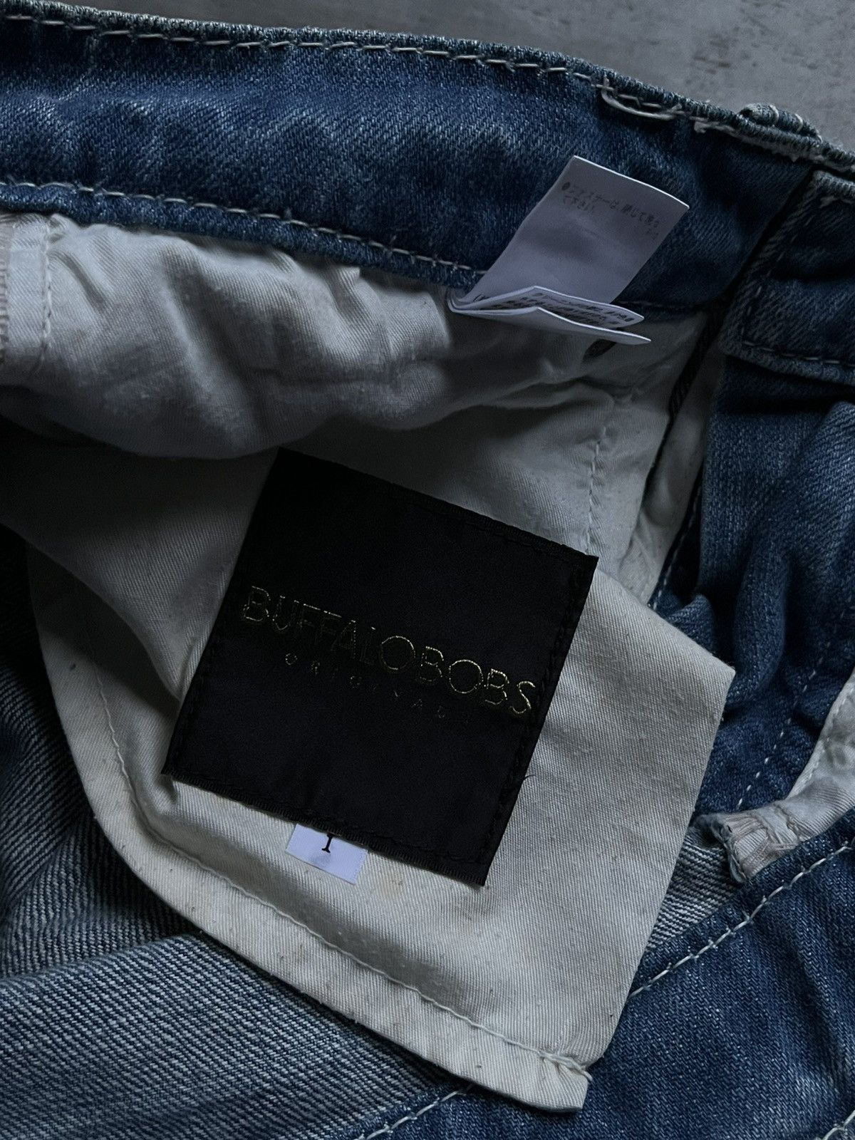 Tornado Mart JAPANESE BUFFALO BOBS DENIM CURVE FLARE FADE PANTS STYLE Size US 30 / EU 46 - 10 Thumbnail