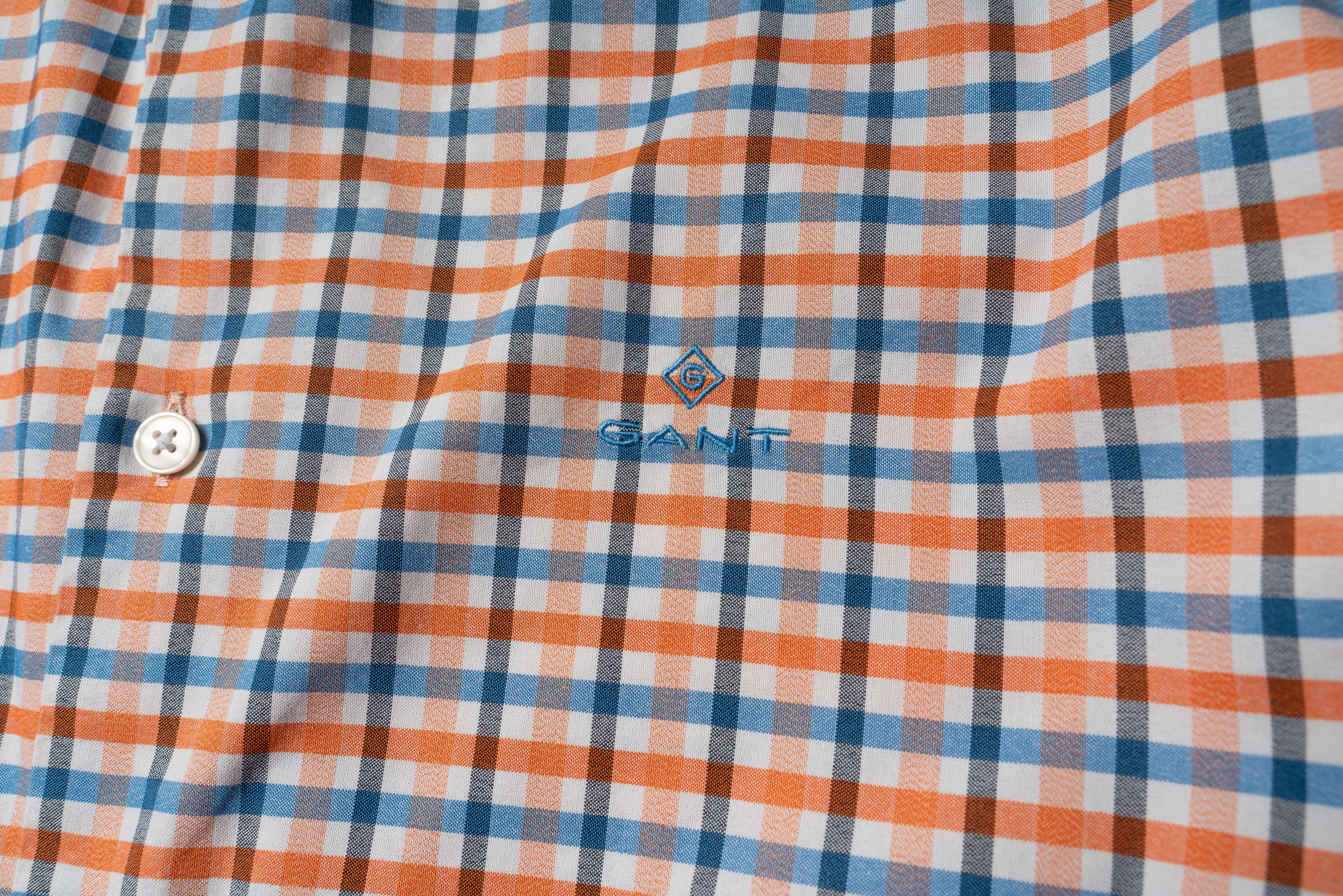 Gant 🔵 GANT Check Long Sleeve Button Up Shirt Size US L / EU 52-54 / 3 - 4 Thumbnail