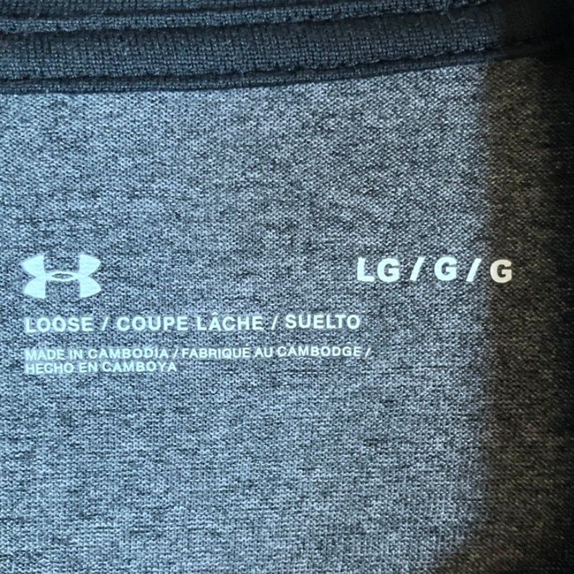 Under Armour Under Armour Mens Shirt Gray UA Tech 2.0 1/2 Zip Pullover Loose Fit Large Shirt Mens Long Sleeve Pullover Grey Athletic Casual Training Size US L / EU 52-54 / 3 - 6 Thumbnail