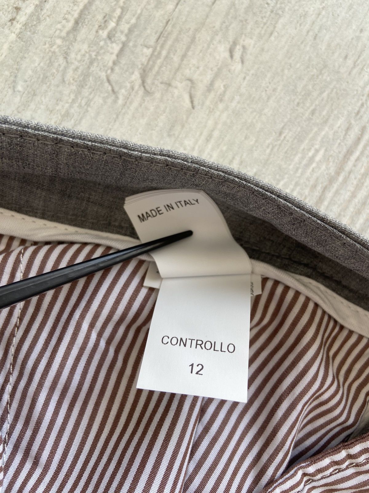 Brunello Cucinelli Brunello Cucinelli Leisure Fit Virgin Wool Cargo Pants Size US 39 - 17 Thumbnail
