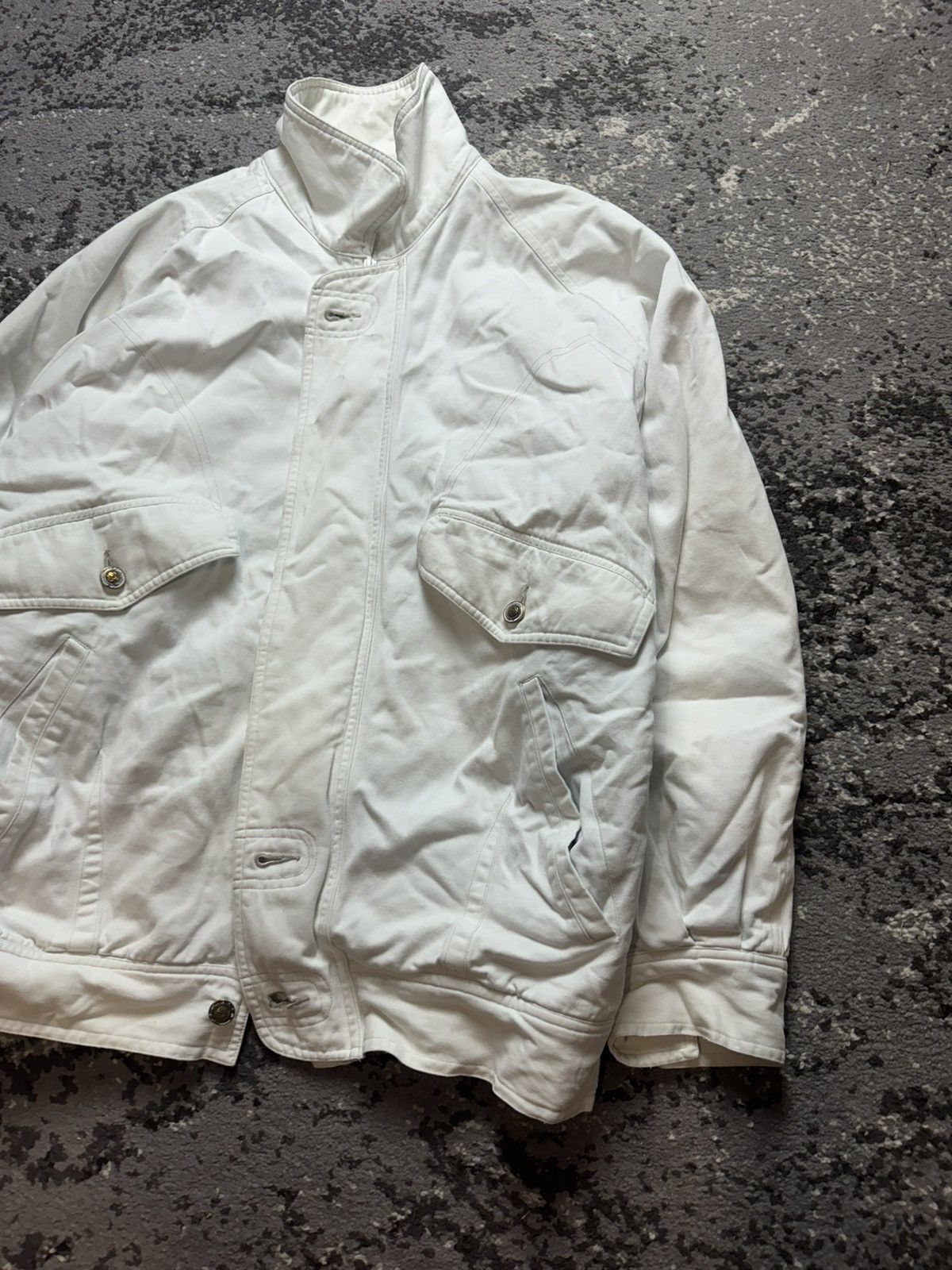 If Six Was Nine × Japanese Brand × Vintage Vintage Y2K Retro Archival Miyake Style Opium Bomber Jacket Size US L / EU 52-54 / 3 - 2 Thumbnail
