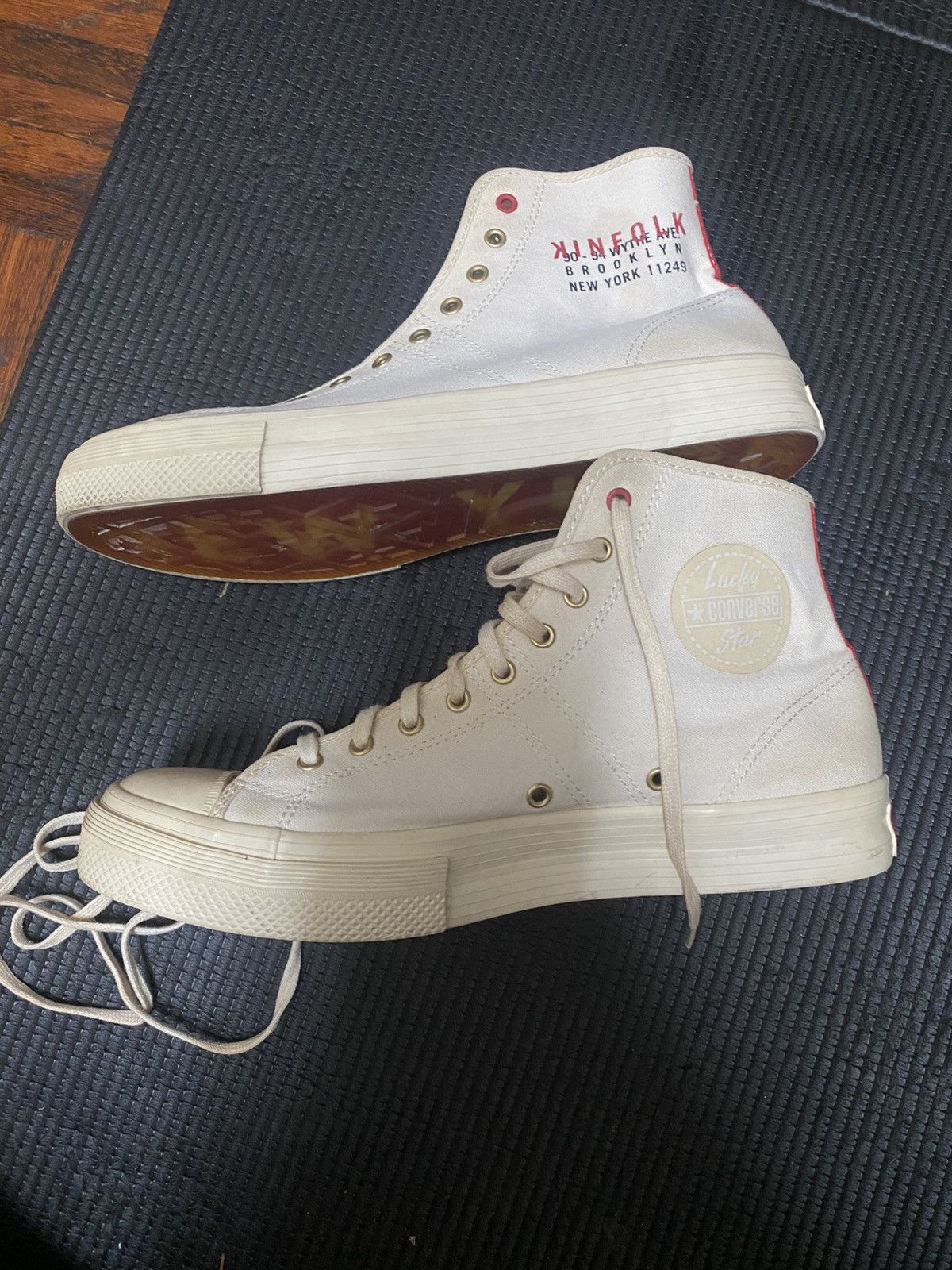 Kinfolk Converse x Kinfolk Brooklyn “Lucky Star” Hi-Top Size US 9 / EU 42 - 2 Thumbnail