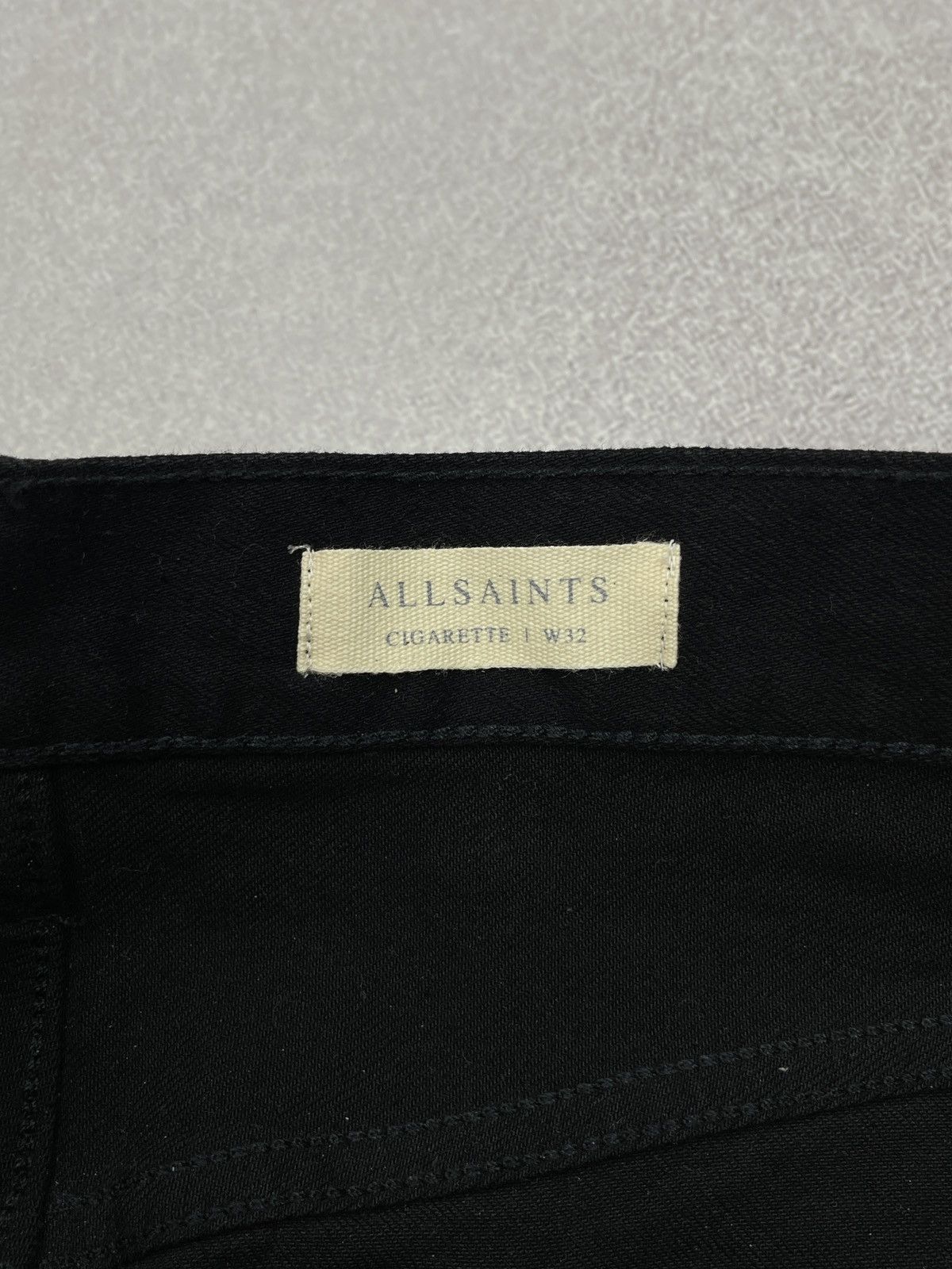 Allsaints Mens AllSaints Cigarette Block Denim Jeans Size 32 Size US 32 / EU 48 - 13 Thumbnail
